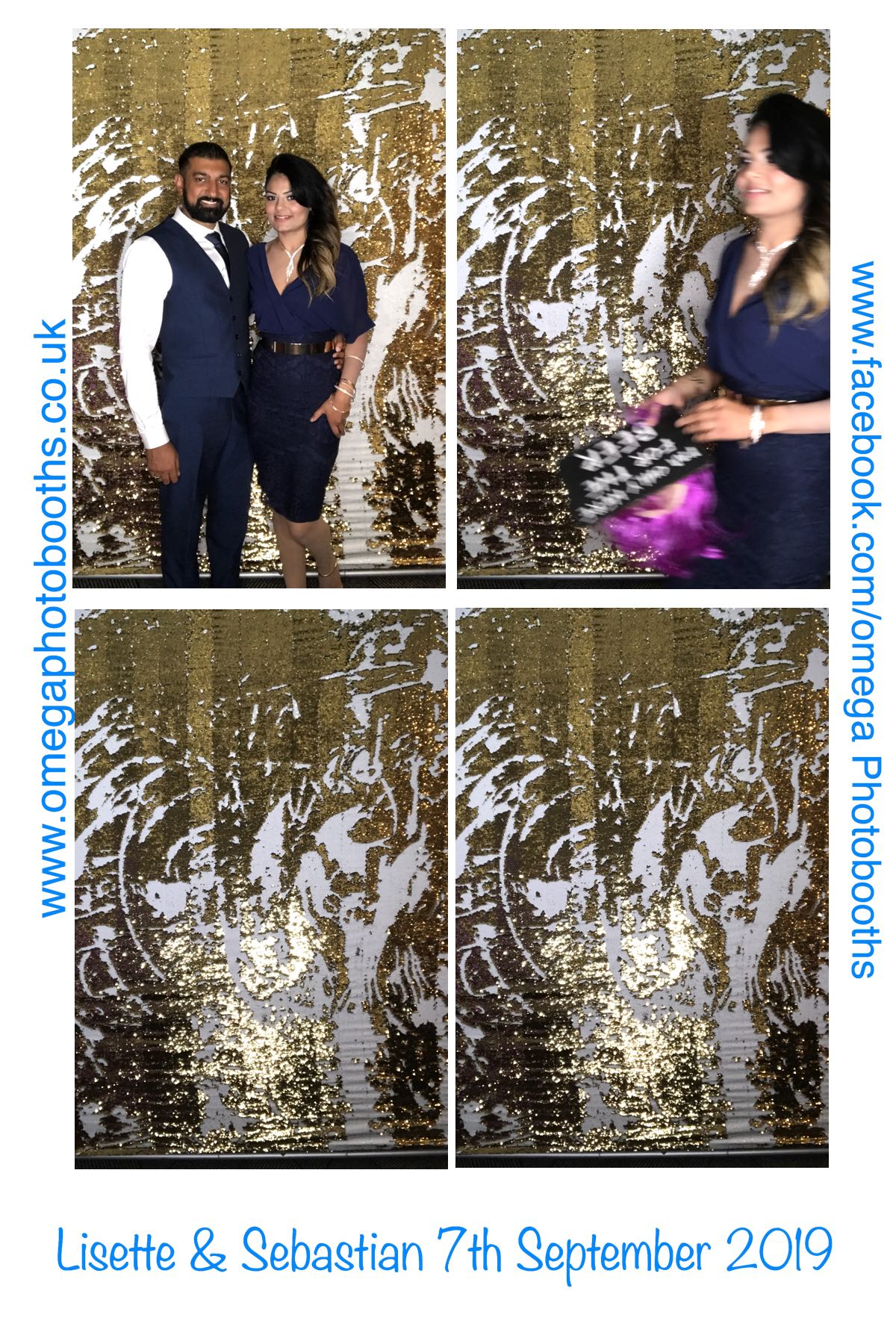 Lisette & Sebastian | View more photos from the event at gallery.omegaphotobooths.co.uk/u/Omega-Photobooths/Lisette-Sebastian